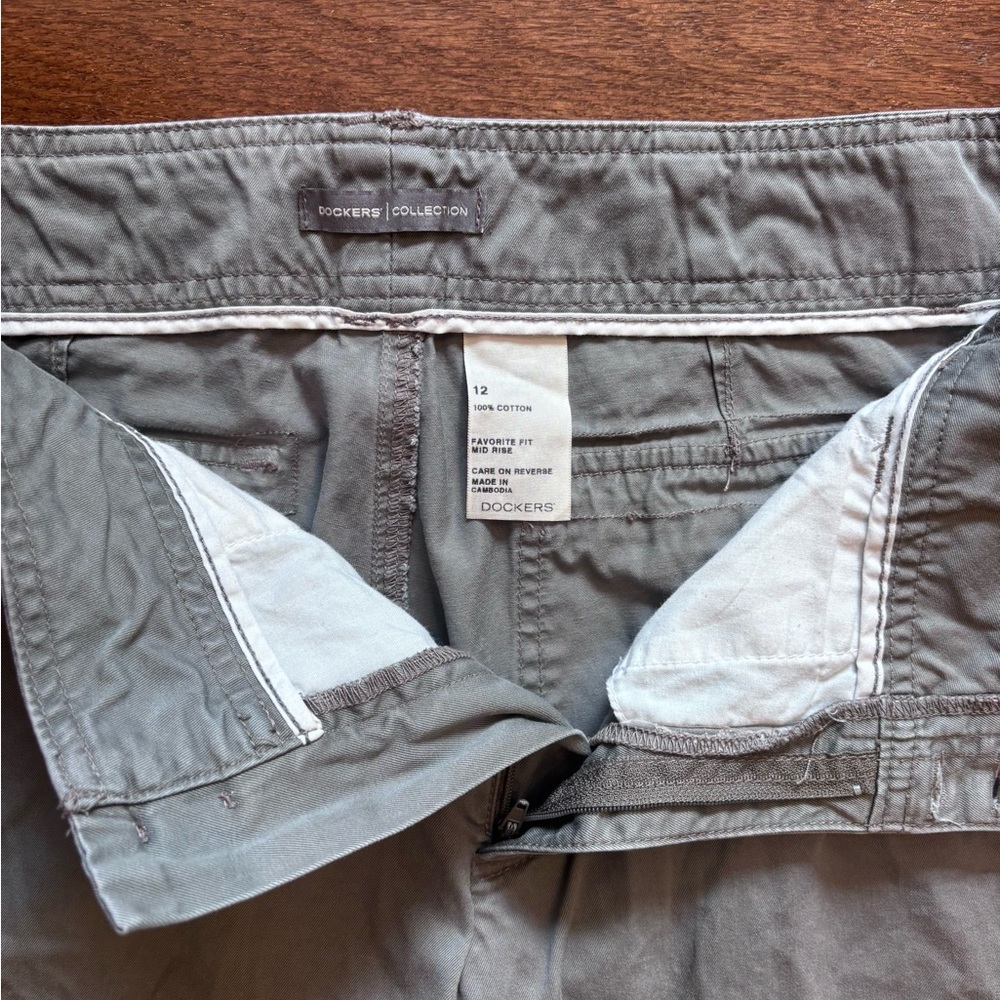 Dockers Gray Casual Pants